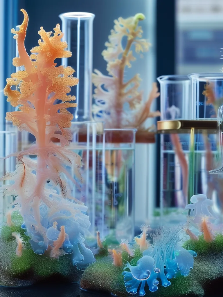 Detailed imagery of Beyond Natural: The Rise of Bio-Pigment Technology in The Future of Eco-Chic Color: Sustainable Hair Dye Trends & Treatments for 2027