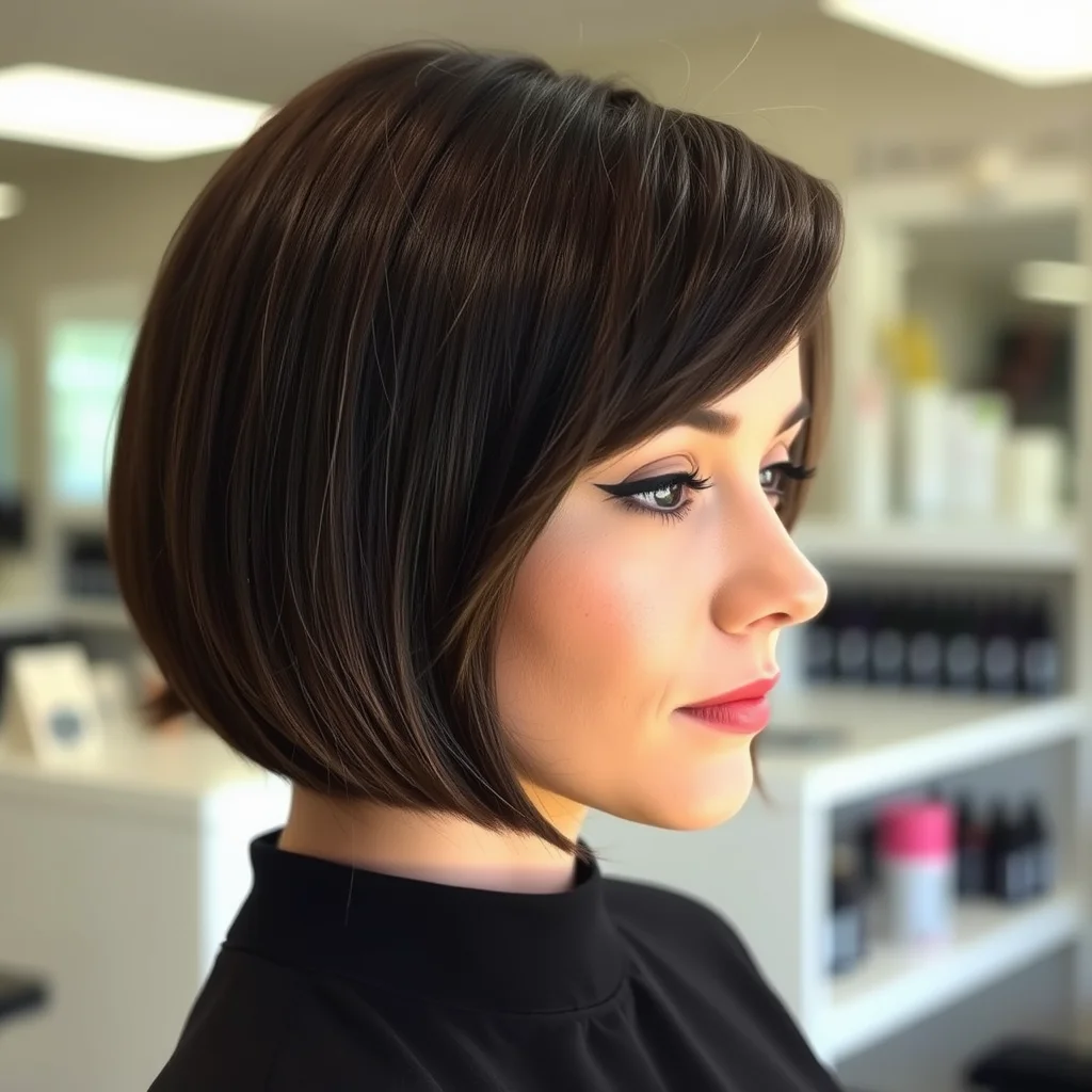 The Ultimate Hairstyle Guide for Women: Every Cut, Color & Trend for 2026 2 Woman wearing a trendy French bob haircut.