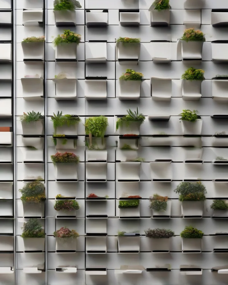 Biophilic Modular Garden Walls: The DIY Guide for Small Urban Balconies (2026 Edition) 3 A comparison display of felt pocket, rigid grid, and ceramic modular planter systems installed on a small apartment balcony wall.