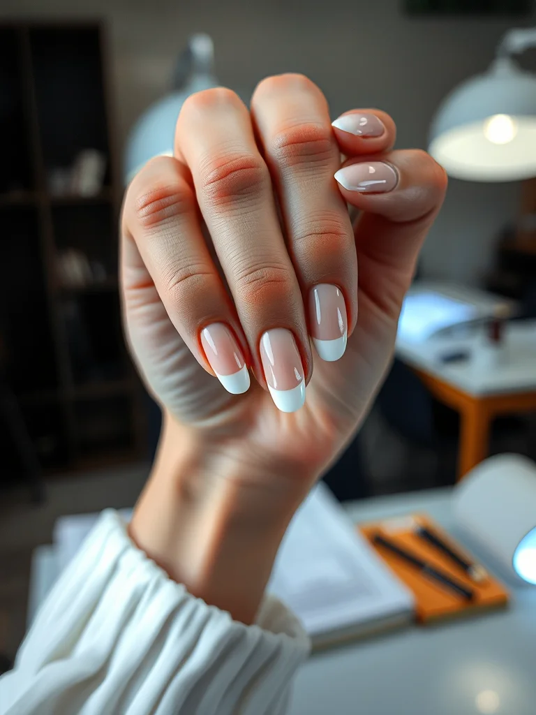 Mastering the Art of Nails School: The Ultimate Guide for Aspiring Pros 2 Student practicing professional manicure techniques in a high-quality classroom.