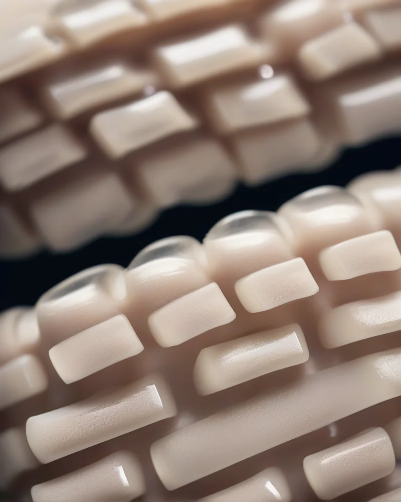 7 Effortless Basic Back to School Nails for a Stylish Semester 2 Milky nude square nails, a basic back to school nail trend.