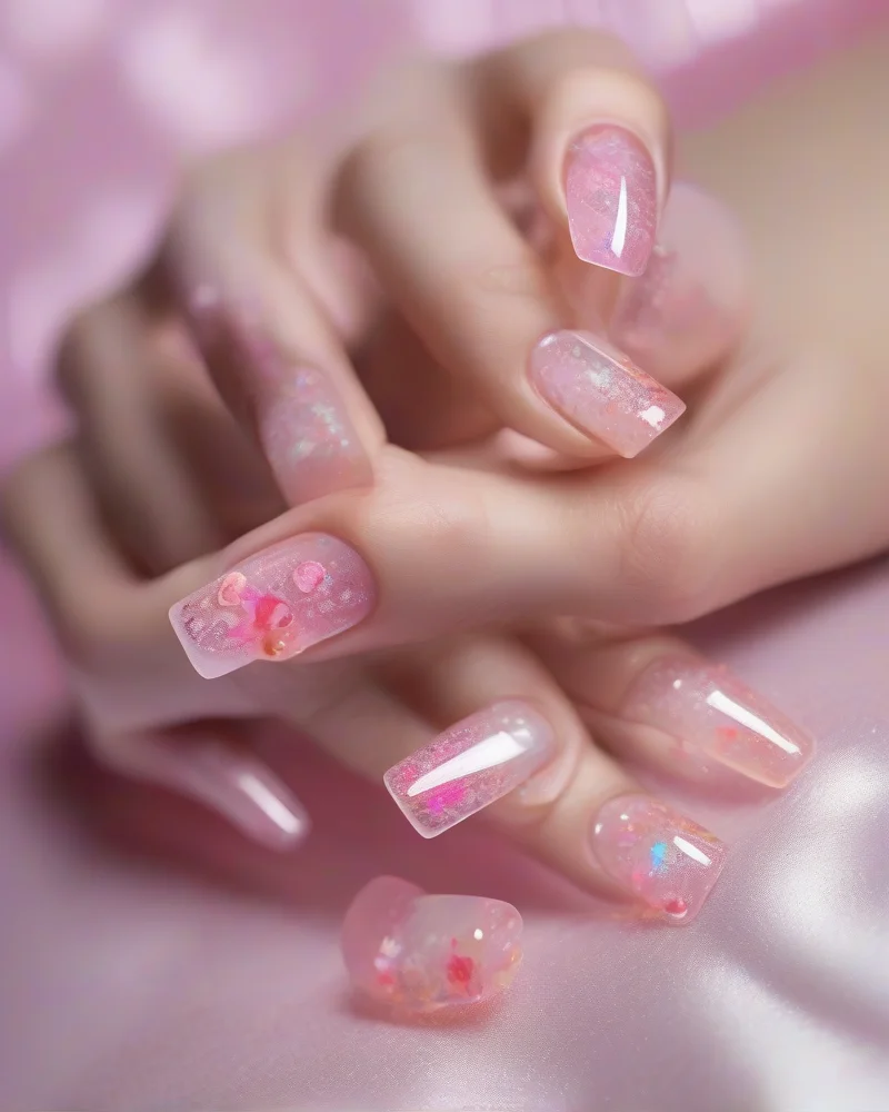 Can you achieve a luxury look with 'Jelly' nail polishes?