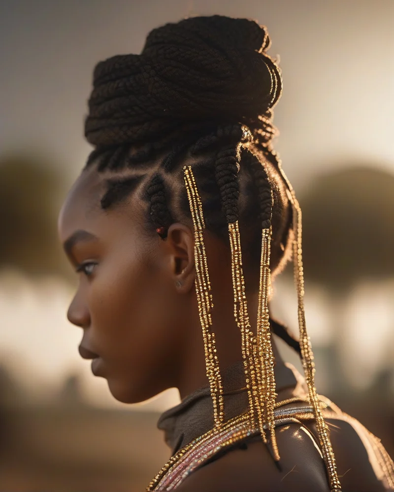 10 Cute Back to School Hairstyles That Turn Heads This Semester 4 Protective Fulani braids for school students.