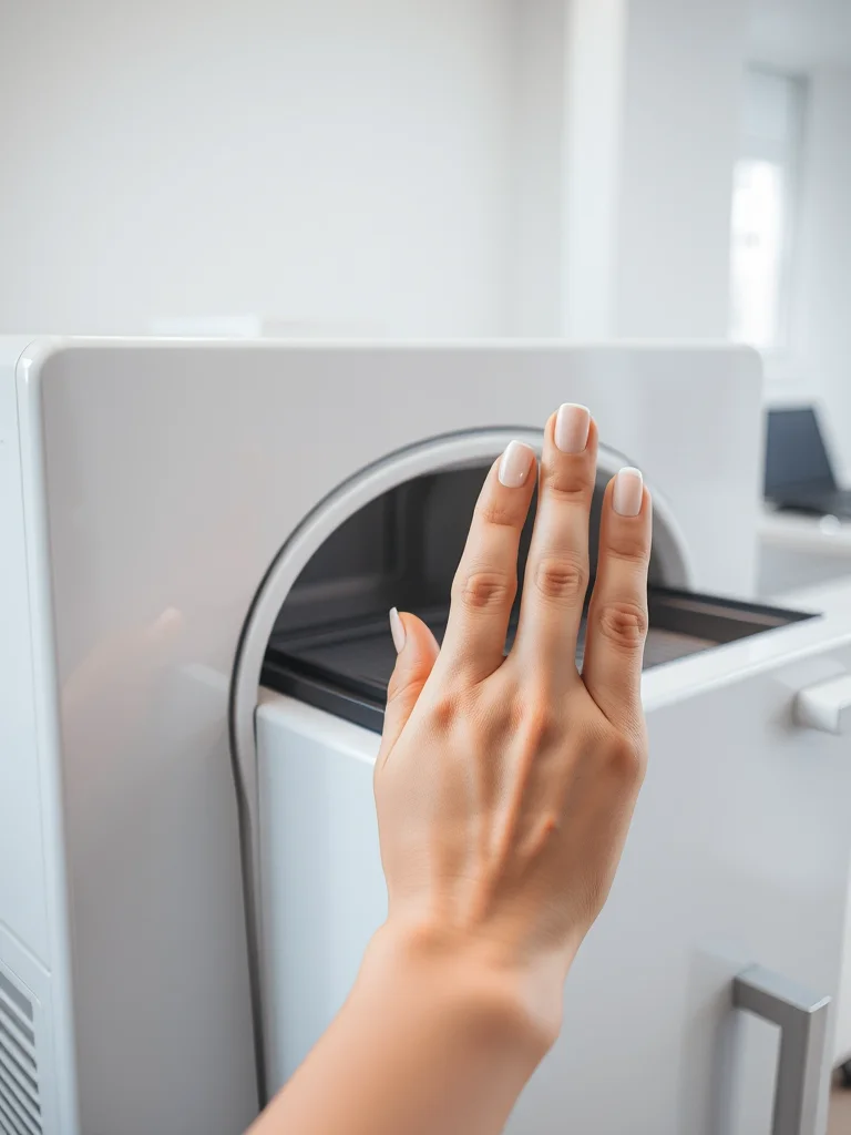 Mastering the Art of Nails School: The Ultimate Guide for Aspiring Pros 6 Professional nail sanitation station with pristine manicured nails.