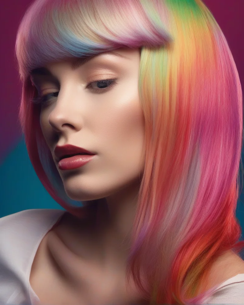 Final look at a beautiful Neopolotin hair style.