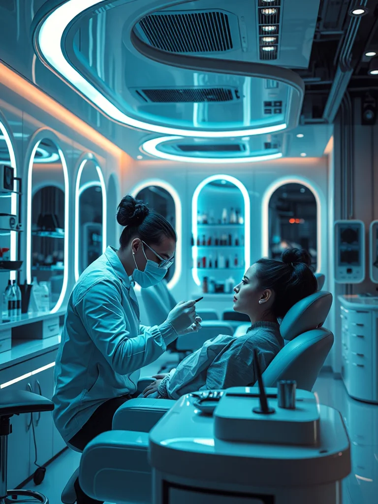 Mastering the Art of Nails School: The Ultimate Guide for Aspiring Pros 8 Future-forward professional nail salon environment.