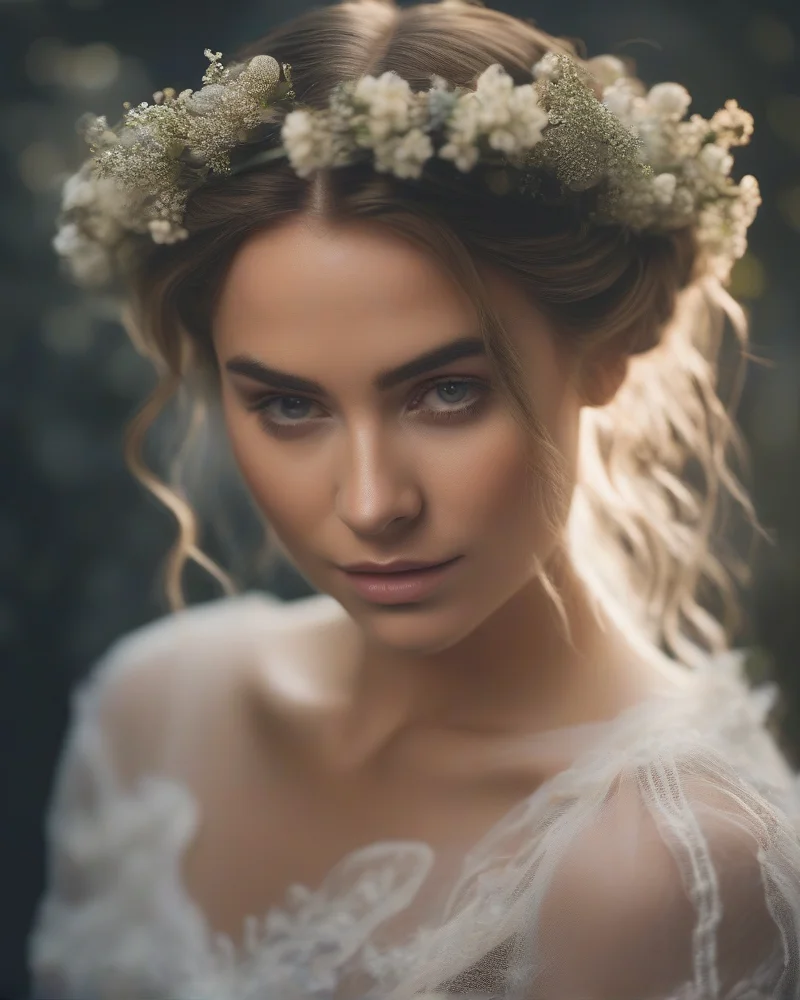 7 Stunning Back to School Braids to Ace Your Campus Look 8 An elegant student wearing a beautiful, crown-like halo braid.