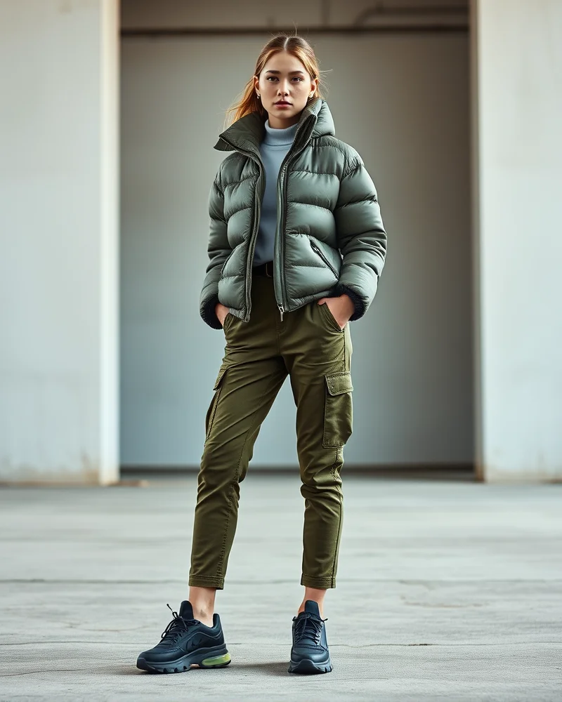 Fall Outfits 2026 Women: The Ultimate Editorial Style Guide 3 Woman wearing sustainable tech-core fall outfits 2026.