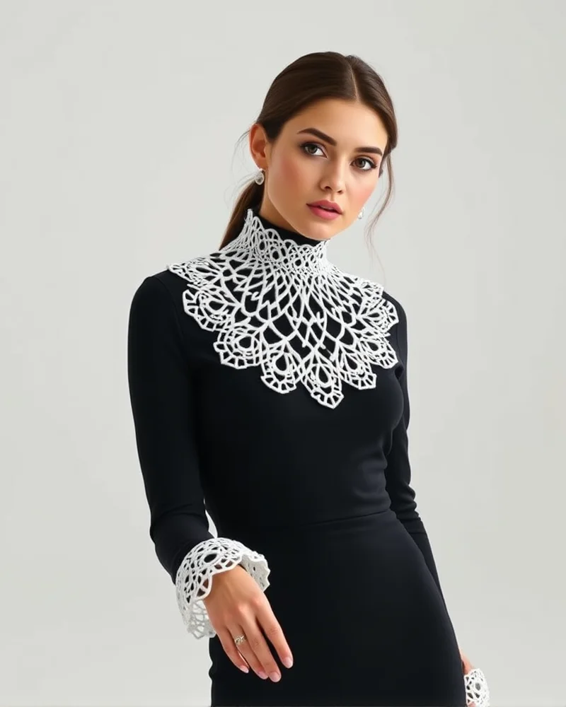 Fall Outfits 2026 Women: The Ultimate Editorial Style Guide 4 Woman showcasing 3D-printed luxury accessories for fall 2026 outfits.
