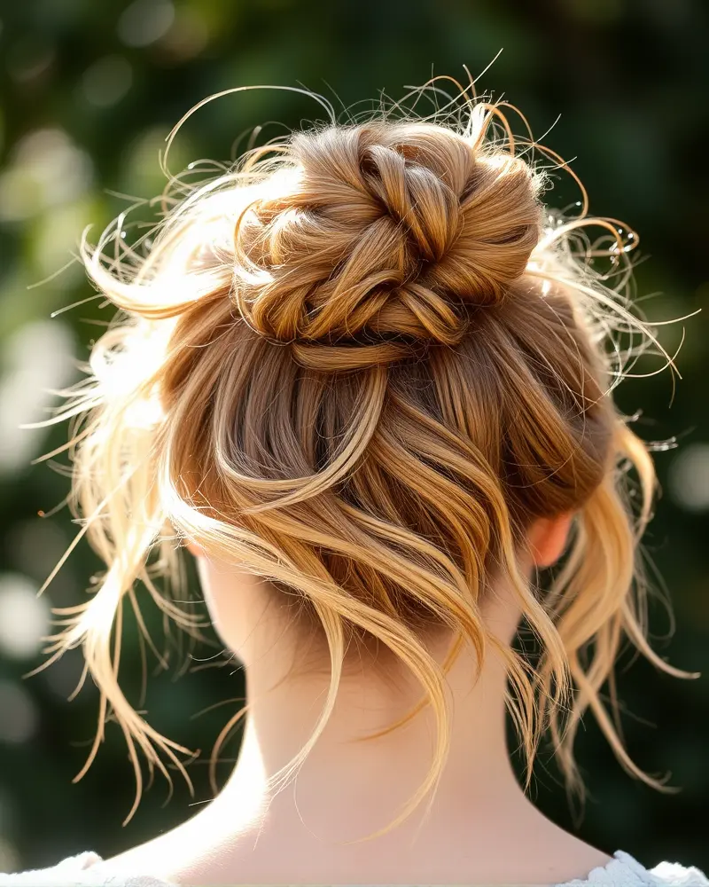 7 Stunning Brown Hair Color Trends for Every Skin Tone 6 A beautiful representation of golden brown hair with natural highlights.
