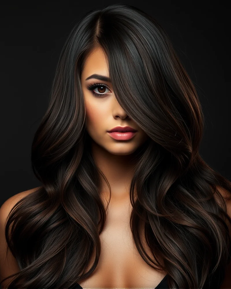 7 Stunning Brown Hair Color Trends for Every Skin Tone 7 Stunning deep mocha brown hair with subtle layers for movement.