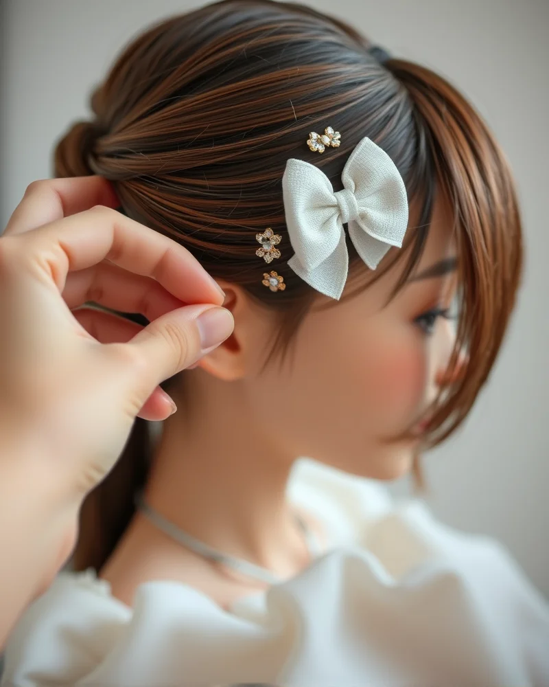 Top 7 Trendy Roblox Hair ID Codes for Your Virtual Avatar 7 Hair accessories and styling details for a Roblox hair ID look.