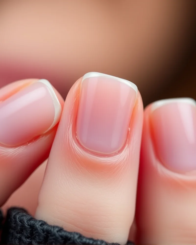Back to School Nails Square: The Ultimate Guide to Sharp, Sophisticated Style 7 Micro-french square nail art design.