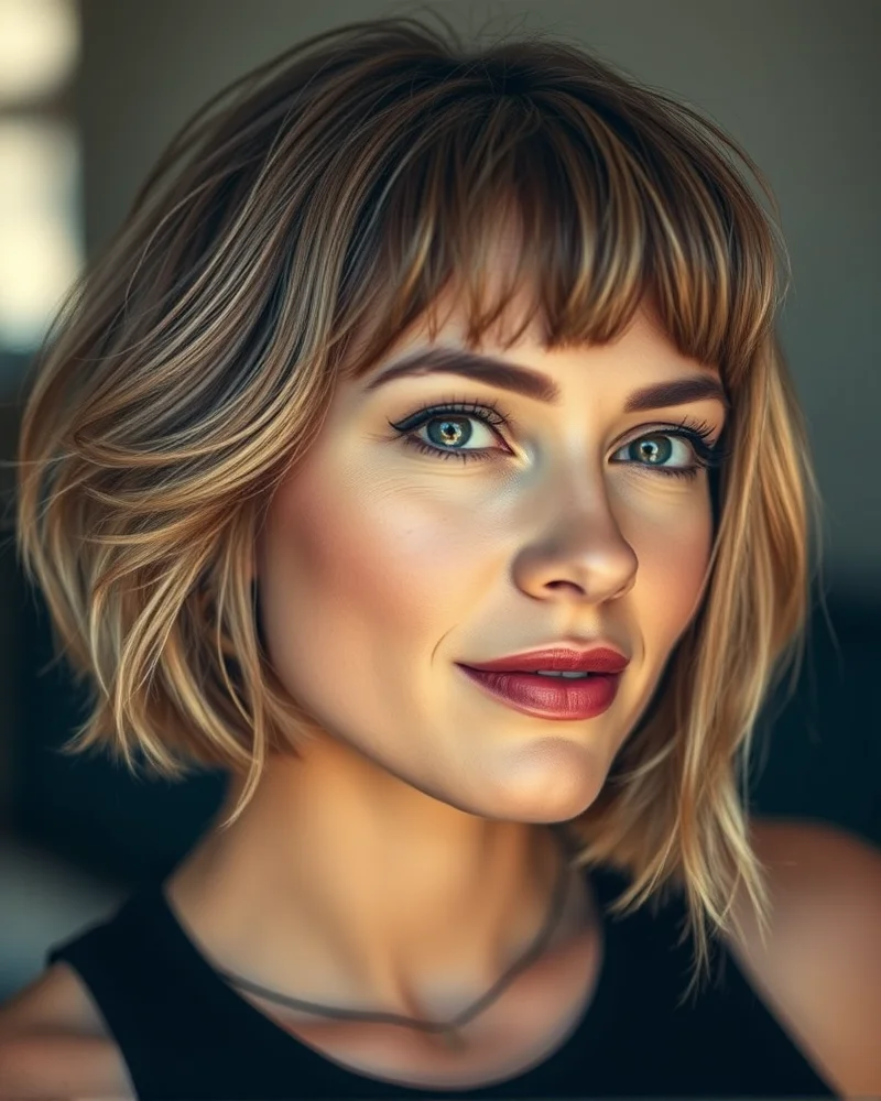Managing Skin Boils: Professional Beauty & Hygiene Tips for Radiant Skin 8 Woman with a chic lob haircut and healthy, glowing skin.