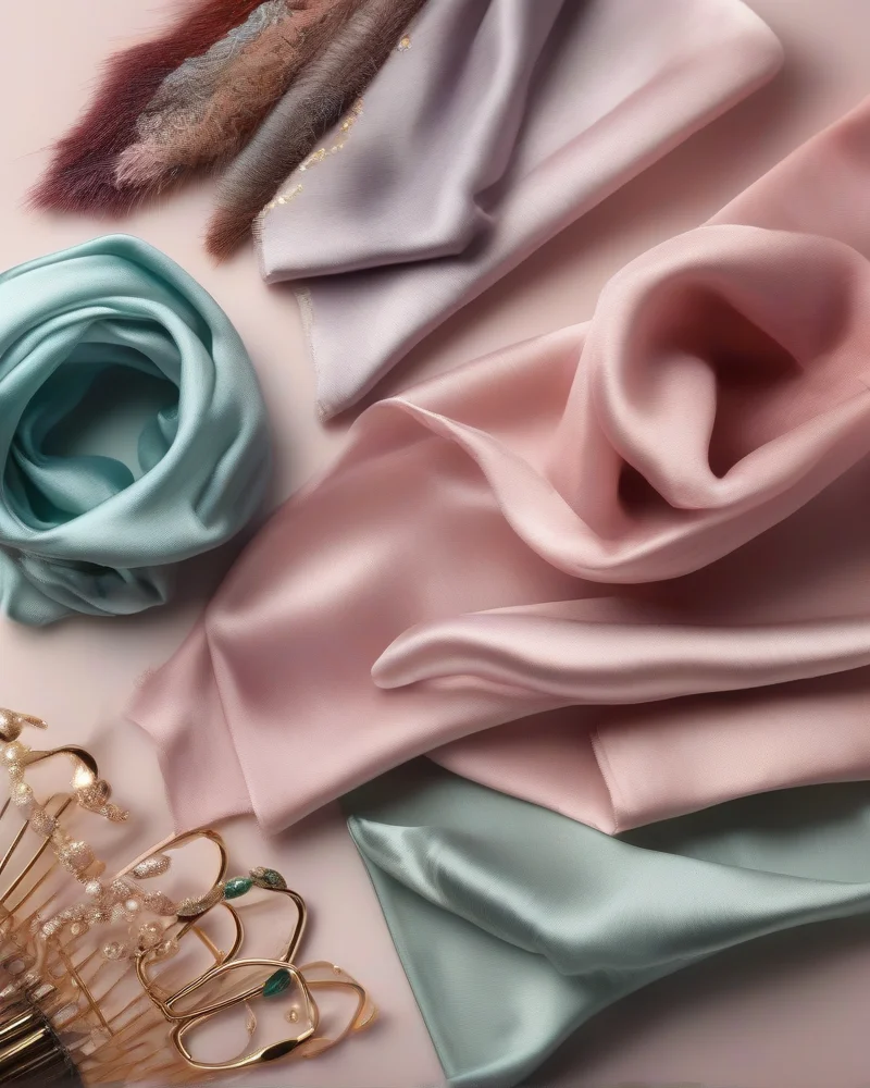 Selection of colorful fashion bandanas for seasonal hair styling