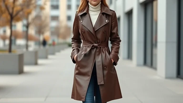 Fall Outfits 2026 Women: The Ultimate Editorial Style Guide 2 A fashion-forward woman showcasing the latest trends in fall outfits 2026 women style guide.