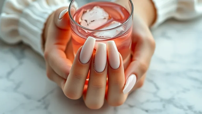 Summer Nails 2026: The Ultimate Guide to This Season's Hottest Manicures 6 Close-up of luxury summer nails 2026 with chrome aura design on white marble background.