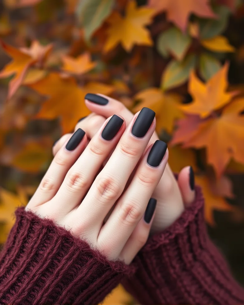 Cute Nails for Fall 12 Comparison of luxury press-on nails vs professional salon manicures for fall aesthetic.