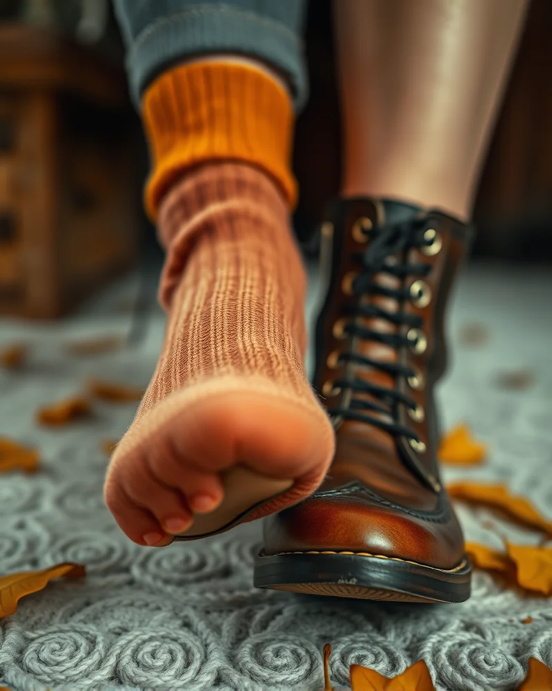 Fall Pedicures 6 Professional pedicure maintenance tips for autumn featuring protective cuticle oil and proper footwear advice.