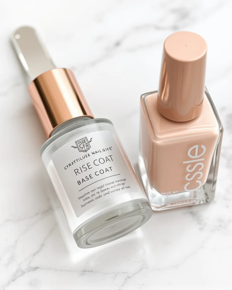 Professional DIY manicure tools and a ridge filling base coat for seasonal nail transitions.