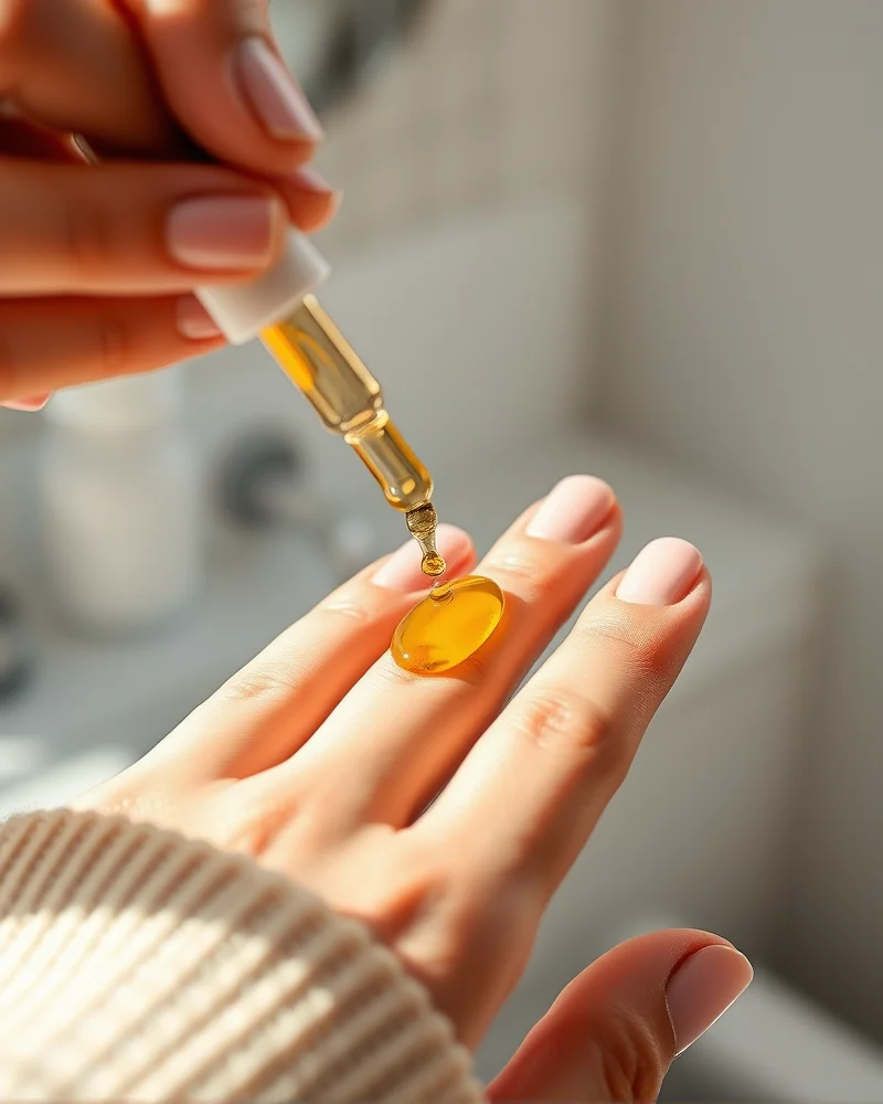 September Nails Square 8 Professional tips for maintaining square nails during autumn seasonal transition with cuticle oil
