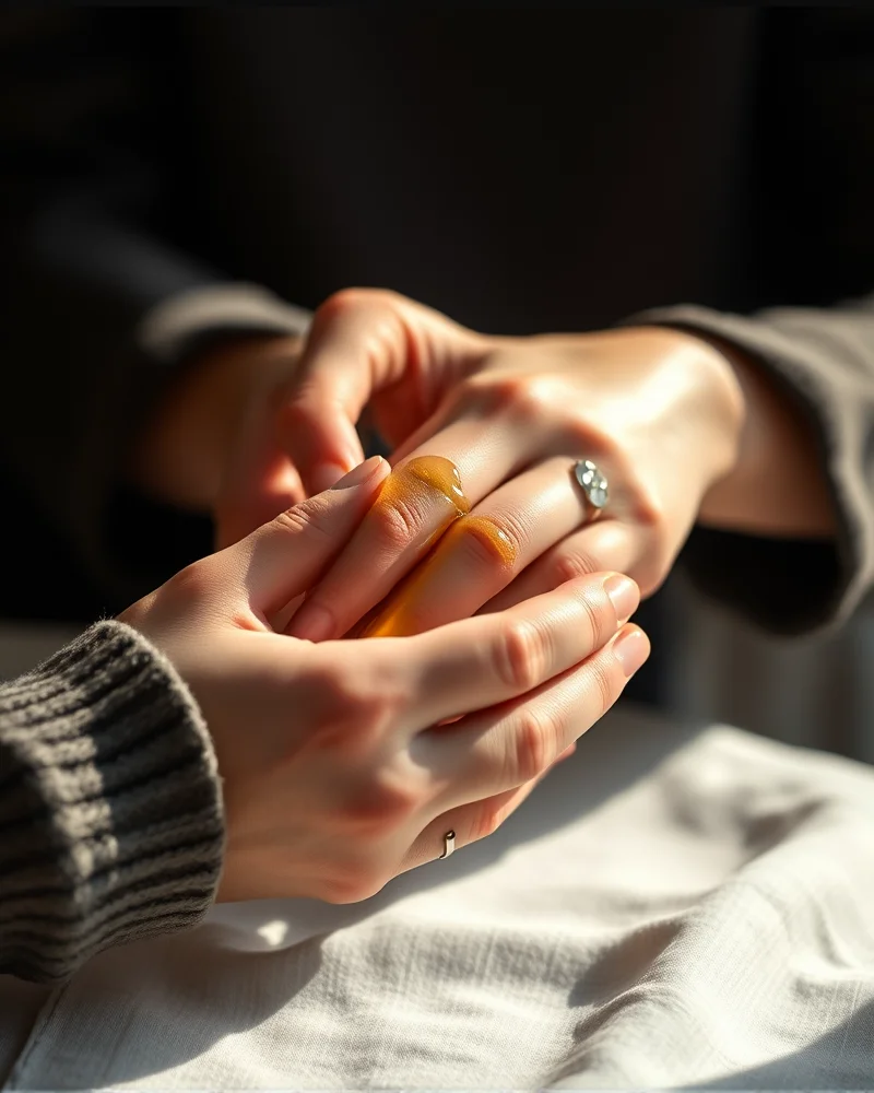 Fall Nails Inspo 2026 8 Premium cuticle care routine for fall nails featuring jojoba oil and hydration