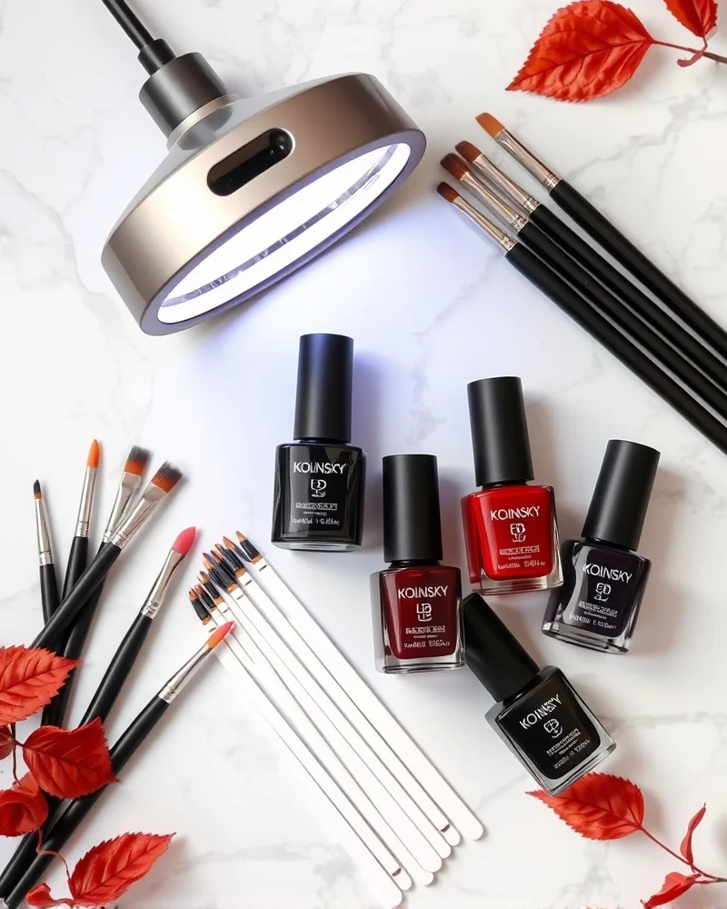 Fall Nails September 10 Professional nail tools and DIY manicure kit for salon quality fall nails.