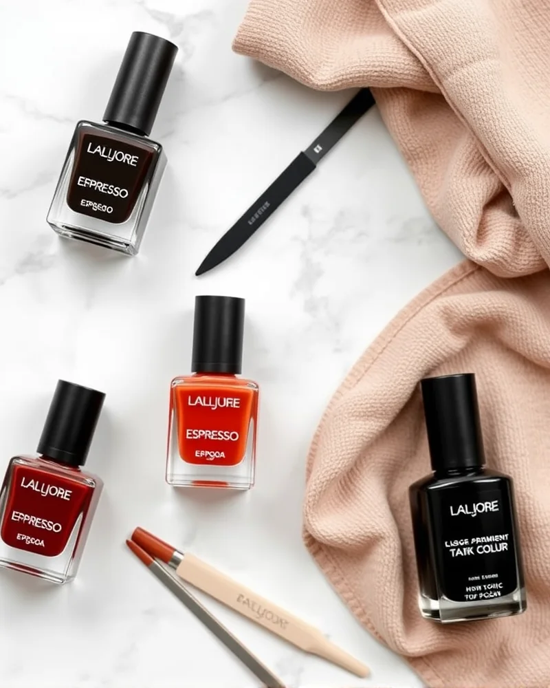 Fall Pedicures 9 Professional at-home pedicure kit featuring non-toxic nail polish and high-quality tools for fall nail care.