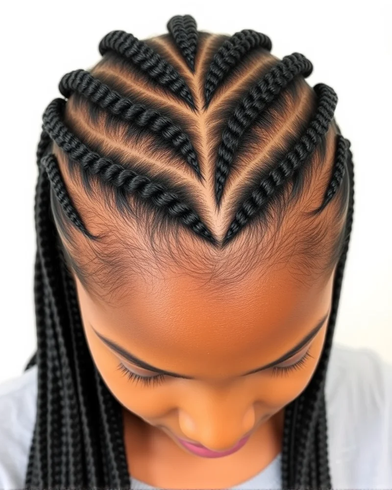 braided hairstyles for black women cornrows 7 Healthy scalp care during professional braiding